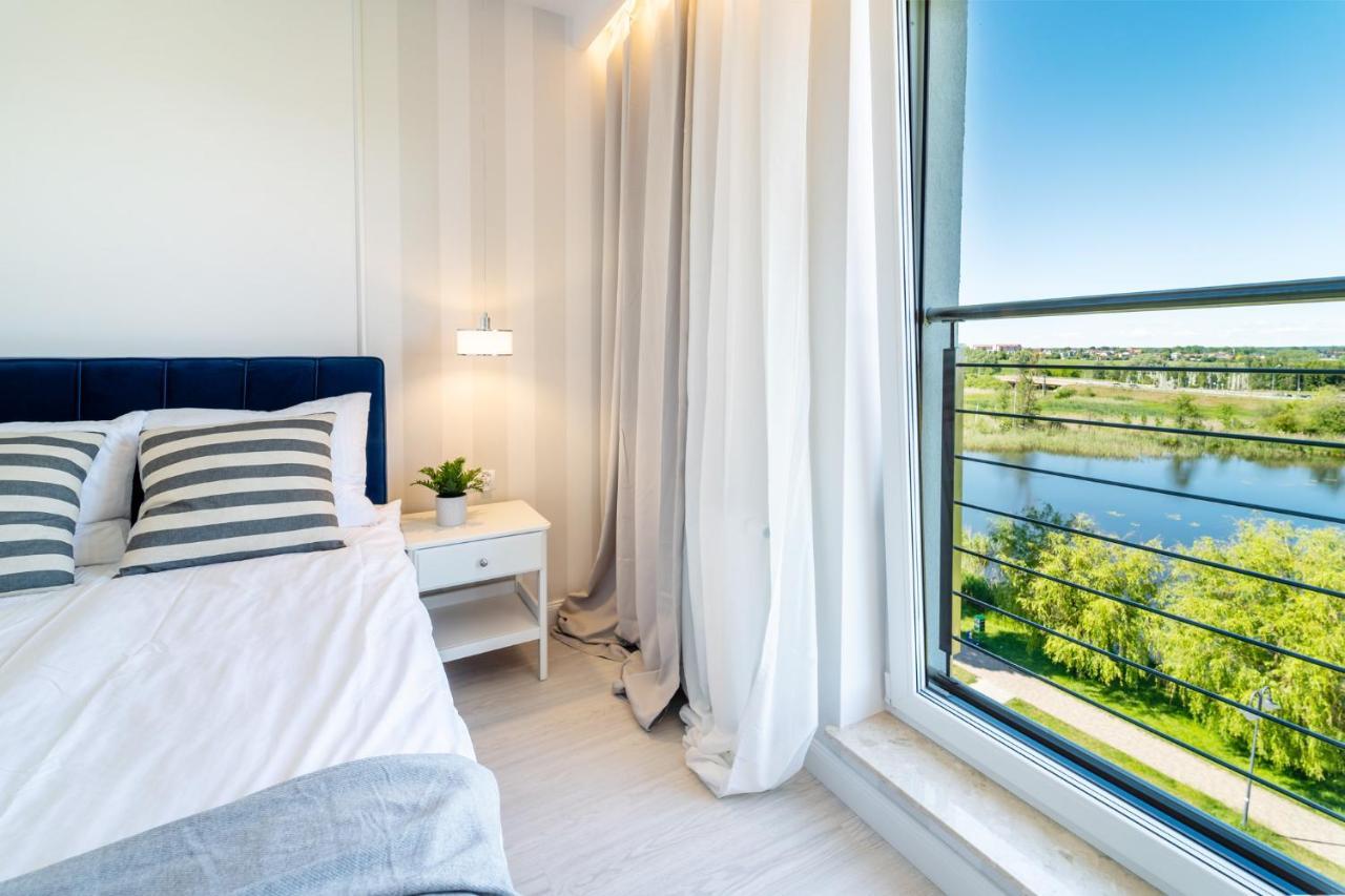 Belle View - 3Pok, Nawet 5 Lozek, Piekny Widok Na Rzeke, Tv55" Z Netflix I Max, Parking, Winda Apartment Ilawa Luaran gambar