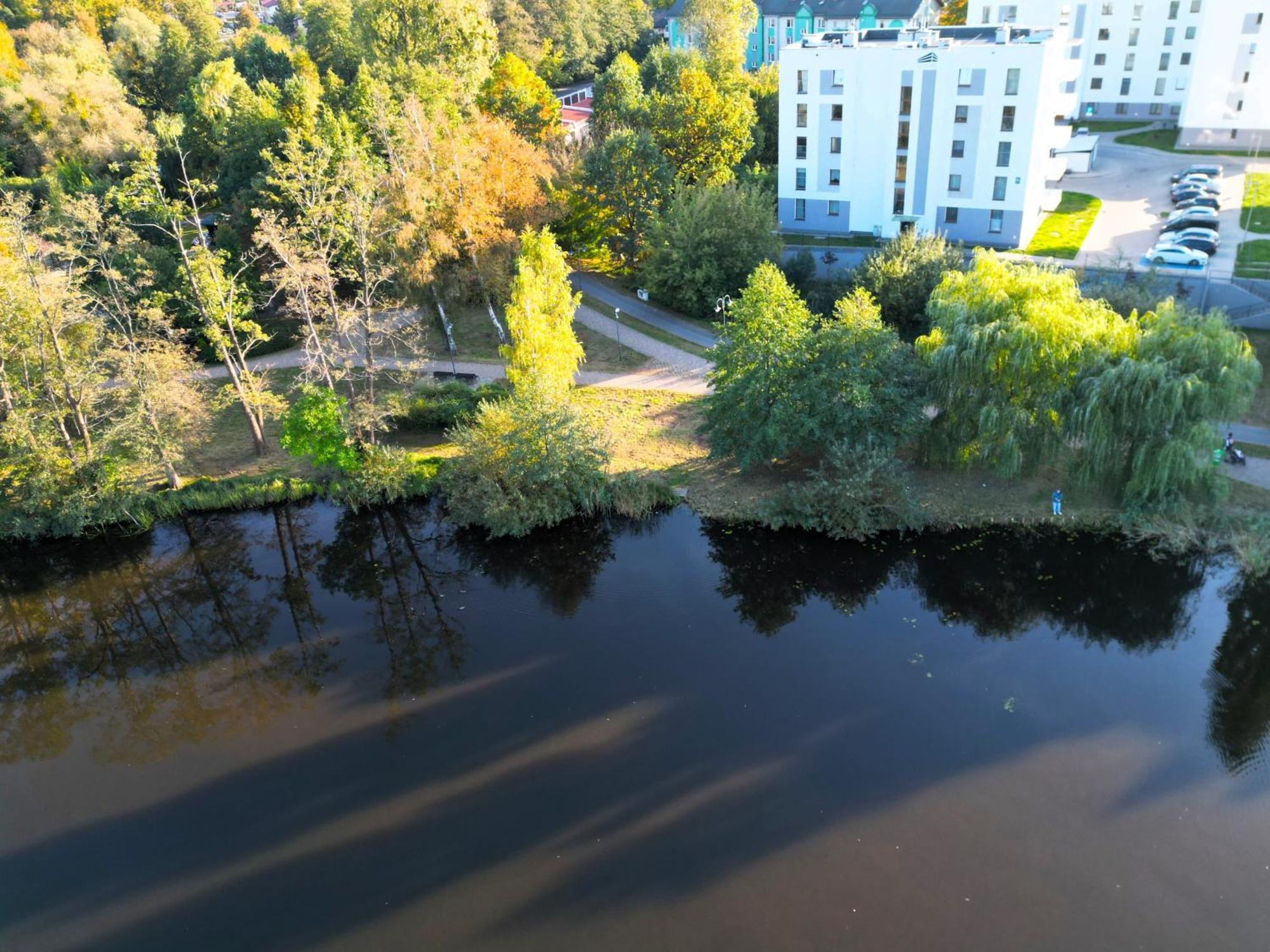 Belle View - 3Pok, Nawet 5 Lozek, Piekny Widok Na Rzeke, Tv55" Z Netflix I Max, Parking, Winda Apartment Ilawa Luaran gambar